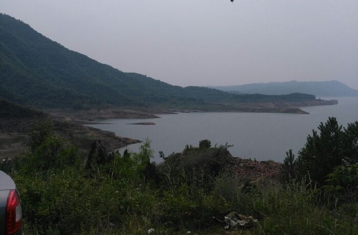 小浪底黄鹿山村楼梯钓场