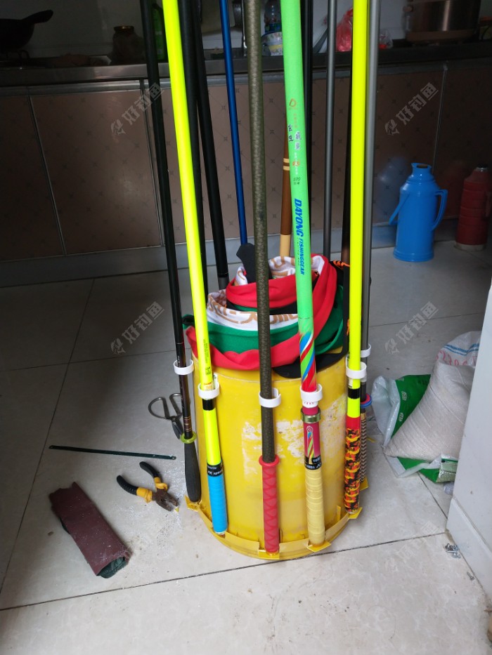 自制杆架角落好放